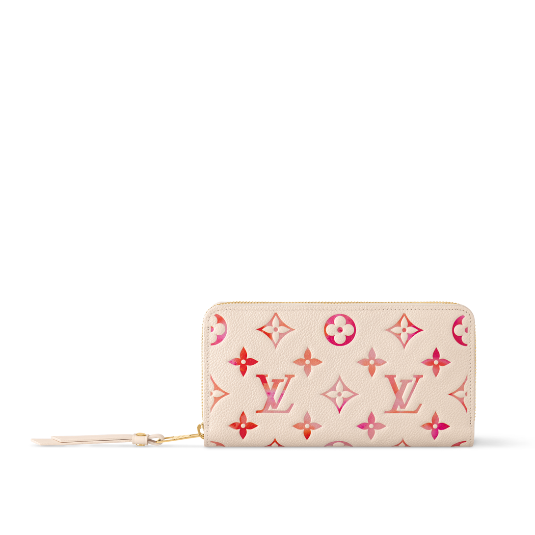 Cute! Auth LOUIS VUITTON COMPACT ZIPPY Wallet on outlet Chain Monogram Crossbody Mi0012